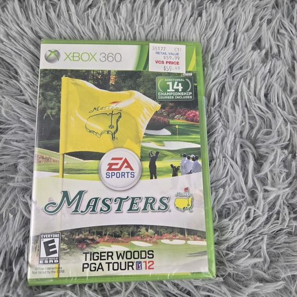 Tiger Woods PGA Tour 12: The Masters (Microsoft Xbox 360, 2011) Brand New Game - Picture 1 of 2